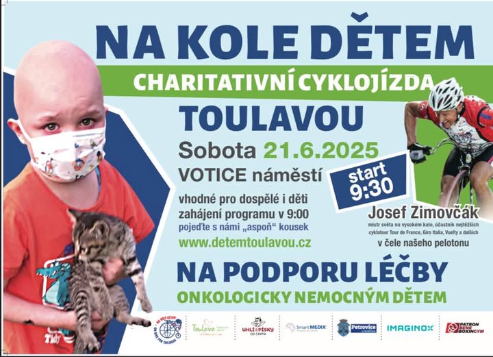 Na kole dětem