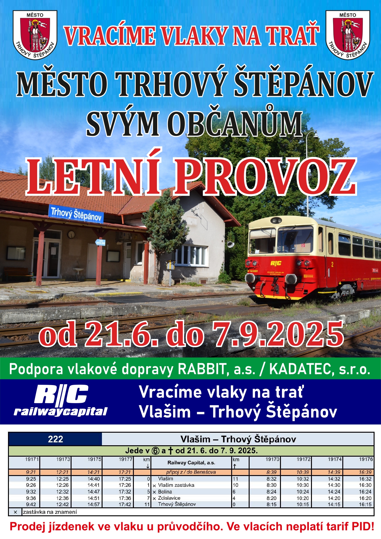 Vracíme vlaky na trať