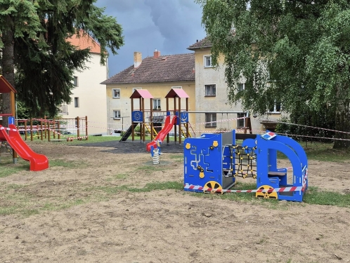 Vlašim: Modernizace hřiště na severním sídlišti vrcholí